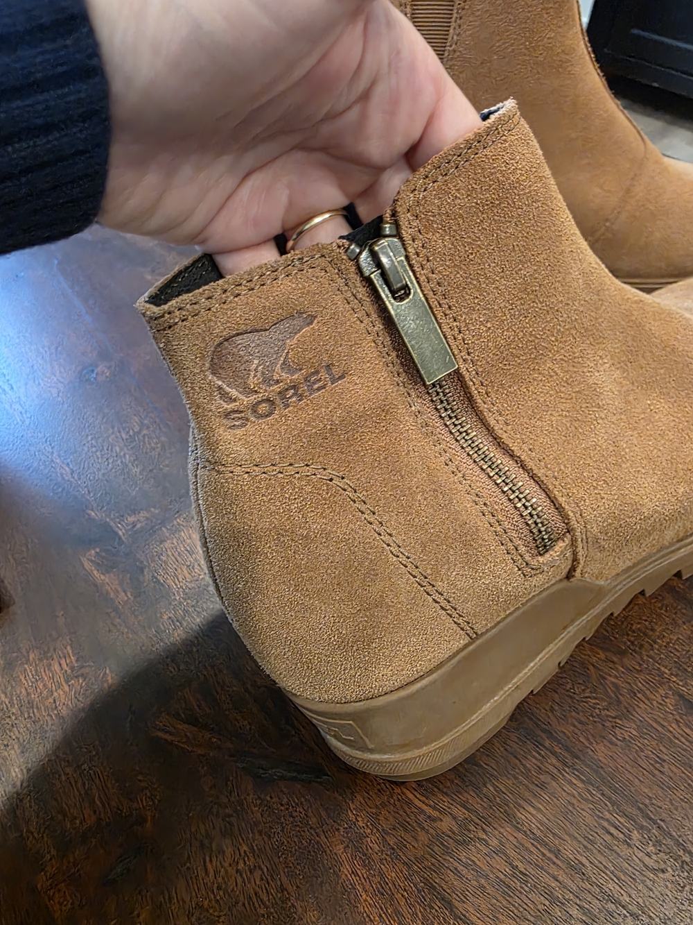 Sorel Eva II Zip Bootie, size 8 - Picture 3 of 6